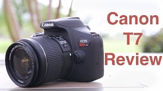 Canon Rebel T7 (1500D) Review