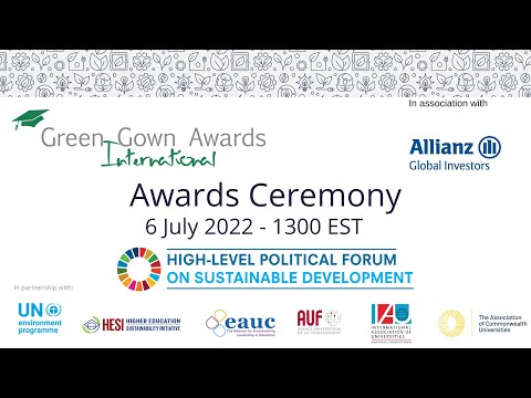 The International Green Gown Awards Ceremony 2022