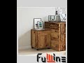 Rollcontainer Altholz-Optik 45x38x54 cm Holzwerkstoff