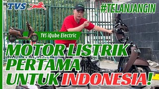 TVS IQUBE ELECTRIC MOTORCYCLE SUPER SOFT SHOCKBREAKER 100KM RANGE ON A SINGLE CHARGE screenshot 4