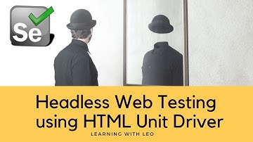 Headless Automation using HTMLUnitDriver and its Advantages|Selenium|HTML Unit Driver|Web Automation