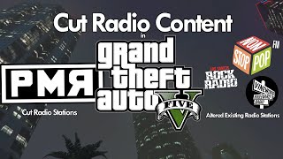 GTA V Beta - Changed & Cut Radio Content