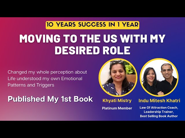 Platinum Success Journey 10yr Success In 1yr | Published My 1st Book | Mitesh Khatri LOA Coach