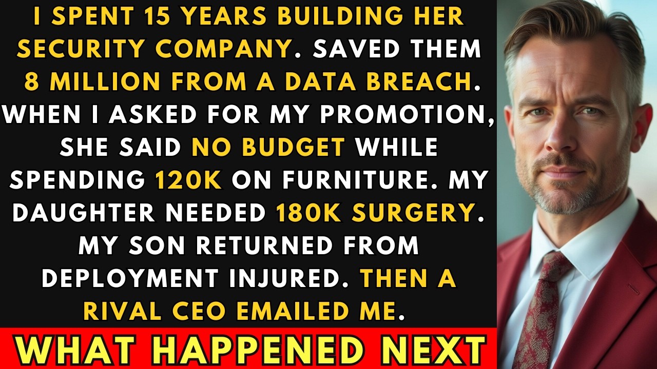 CEO Refused My Executive VP After 15 Years — I Joined A Rival And My Team Followed