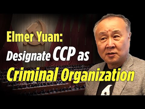 Designate the CCP as a Criminal Organization: Elmer Yuen