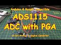 #104 ADS1115 Analog-to-Digital Converter for Arduino, Pi 🥧& All (2018)