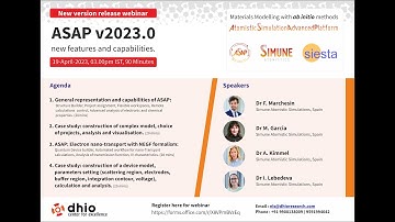 Webinar ASAP v2023 0ne features and capabilities.