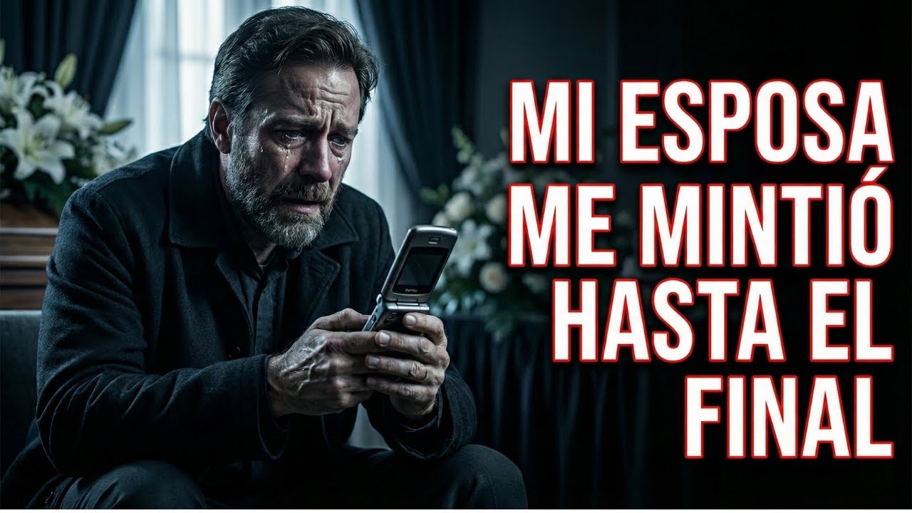 Descubrí el secreto de mi esposa… el día de su funeral