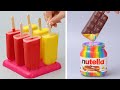 How to Make Colorful Cake Popsicle For Summer | Yummy Chocolate Cake Tutorials | So Yummy Cake