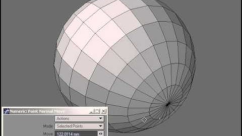 v8 - Point normal move tool