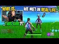 I found a GIRL in duos fill that met me at the Fortnite World Cup... (shocking)
