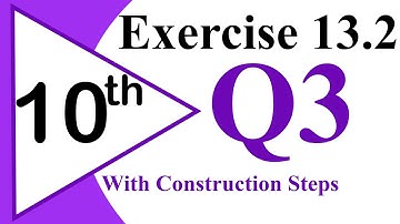 24-EXERCISE-13.2 Q3.Escribed a circle opposite to vertex A to a triangle ABC.Also measure its radius