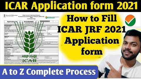 How to fill ICAR JRF/PG Application form 2021 | A-Z Process By Mobile | Krishi Kranti