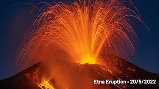 Etna Eruption - 20/5/2022 (Southeast Crater)