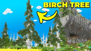 How to Build the BEST Custom Birch Tree in Minecraft Survival by fWhipTwo 22,213 views 1 year ago 9 minutes, 28 seconds