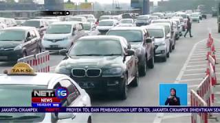 Volume Kendaraan di Gerbang Tol Cikarang Utama Meningkat NET 16