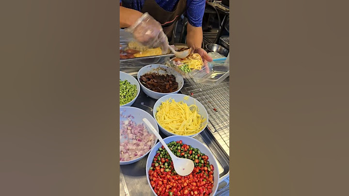 ข้าวคลุกกะปิเจ้าอร่อย ตลาดคลองถมปากช่อง