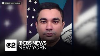 NYPD officer killed one year ago being honored at service