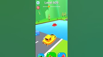 609 Level. Shape shifting game very cool and gnarly hyper casual game.#shapeshifting #shorts #games