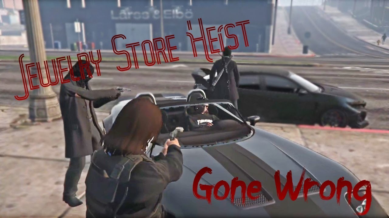 Jewelry Store Heist Gone Wrong in GTARP ! 🤣🤣 - YouTube