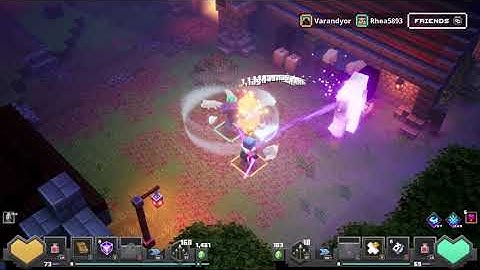 INSANE ATTACK SPEED IN MINECRAFT DUNGEONS!