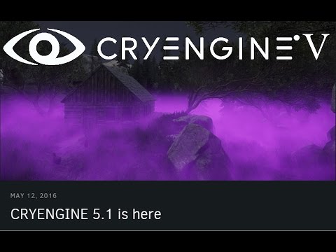 Cryengine V (Cryengine 5) #33 Обновление  версия Cryengine 5.0 к Cryengine 5.1