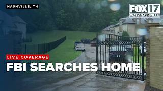 Multiple agencies, FBI search home north of Nashville