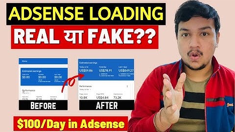 Earn $100/Day With Adsense Loading Trick? | Adsense Loading Kaise Kare | Adsense loading trick