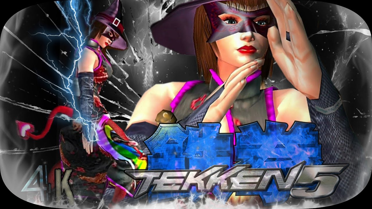 Anna ( Black Witch ) Ultra Hard Tekken 5 Remastered UHD 4K 60 FPS