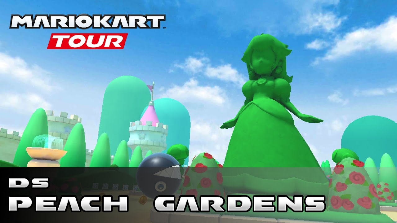 Mario Kart Tour DS Peach Gardens (All Variants) YouTube