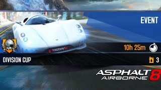 || Asphalt 8 || Division Cup Events || Hennessey Venom GT || Oceanview Derby || Classic Mode || screenshot 4