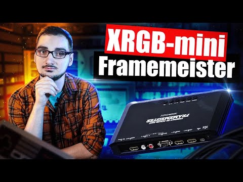 Видео: Обзор лучшего апскейлера для старых консолей  XRGB-mini Framemeister