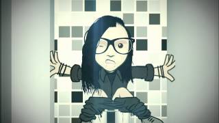 Skrillex Drops One : animated music video : MrWeebl