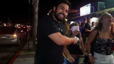2 Guys Compete For 1 Girl's Heart...Blindfolded?!