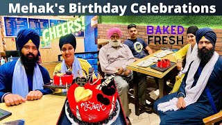 Mehak Made Her First Professional Cake On Her Birthday || CELEBRATIONS ||