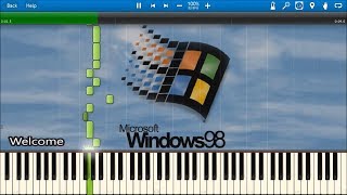 WINDOWS 98 SOUNDS IN SYNTHESIA