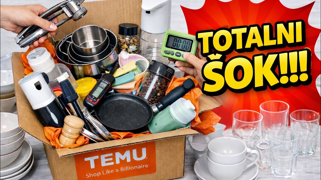 Naručila sam SVE za kuhinju sa Temu-a 😱 Evo šta sam dobila!