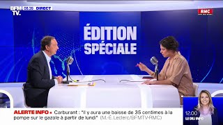 Leclerc : "Je vous annonce une baisse de 35 centimes sur le gazole"