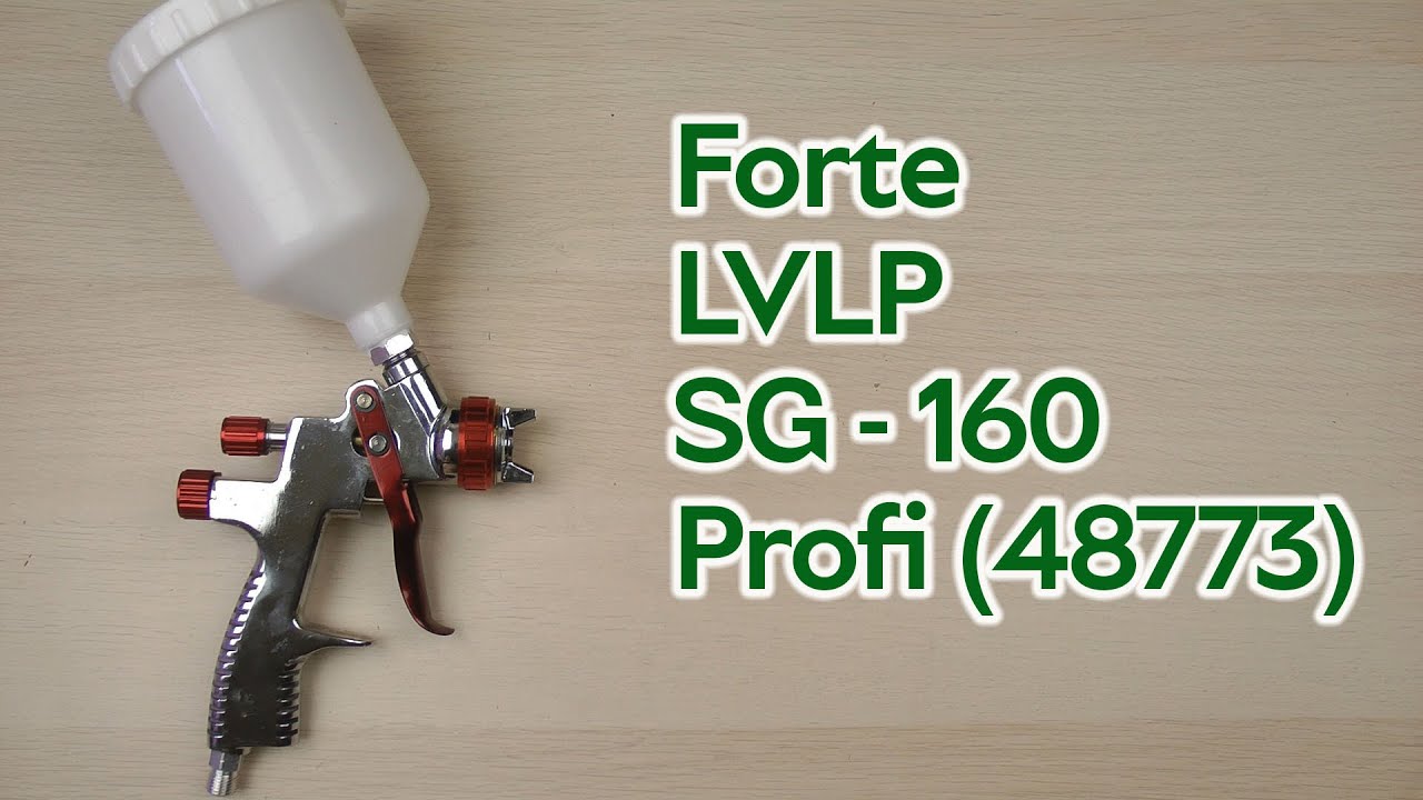 Розпаковка Forte LVLP SG - 160 Profi (48773)