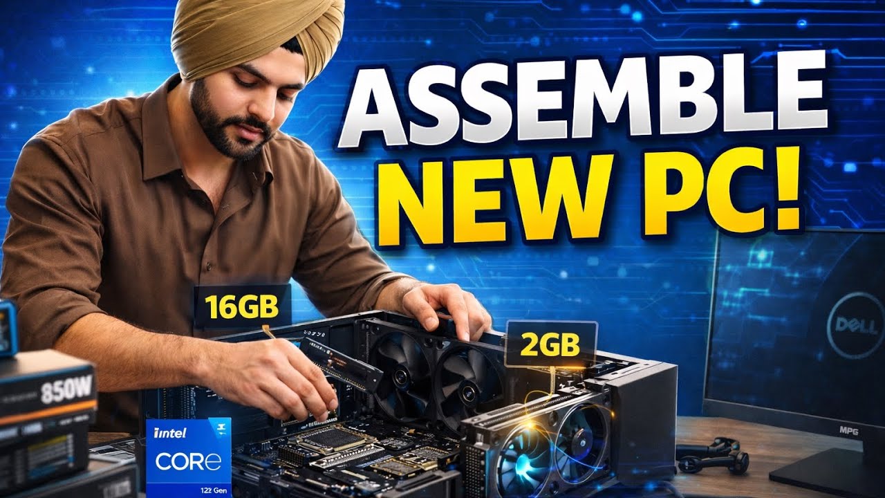 “Assemble a Beast PC in 2026 | i5 12th Gen | 16GB RAM | 2GB GPU” ✅