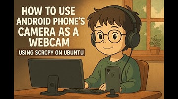Use Your Android Phone as a Webcam with Scrcpy (Ubuntu)