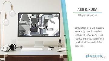 Simulation of ABB and KUKA | iPhysics in use
