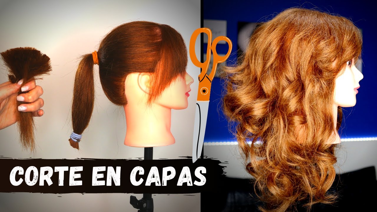 Como cortar el pelo en capas cortas