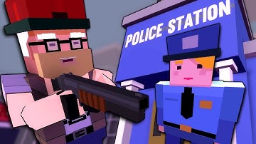 GANG MEMBER INVADES POLICE STATION! - Gangs Update - Broke Protocol Gameplay
