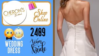 👰Morilee: 2409 Damaris | Cheron's Bridal, Wedding Dresses, Chattanooga, TN
