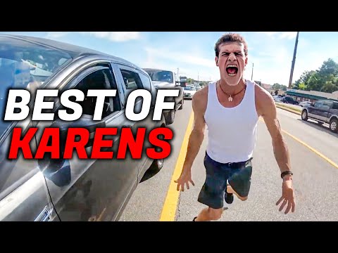 KARENS vs BIKERS |  BEST OF KARENS MELTDOWNS