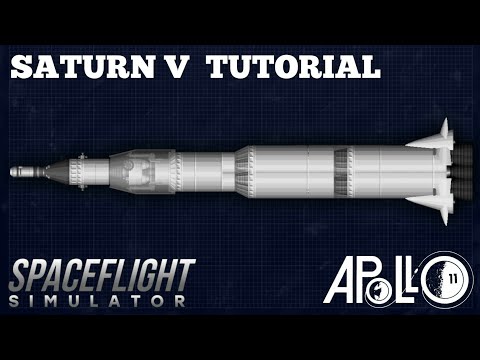 Comment construire la Saturn V dans Spaceflight Simulator (version gratuite) | Sans DLC