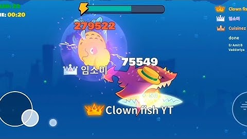 eat fish.io Game Eat Fish IO, New game Fish IO, New android game 2022, New android games, fishdom ad