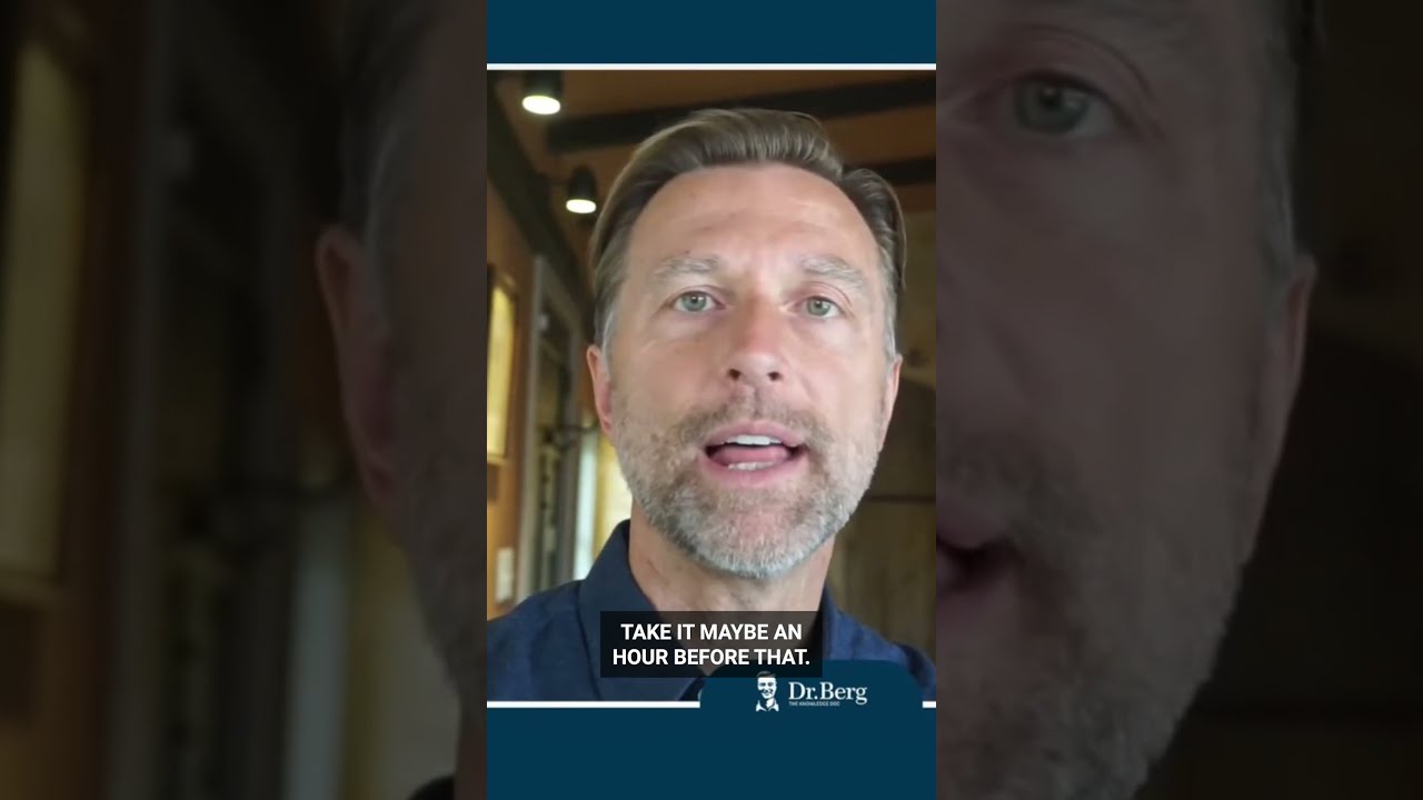 Dr Berg Explains When To Take Berberine Drberg Bloodsugar Metformin Health Wellness