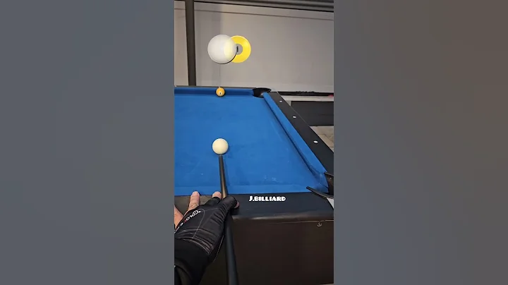 How To Make Frozen Bank Shot #poolshots #8ballpool #9ballpool #billiards #trickshots